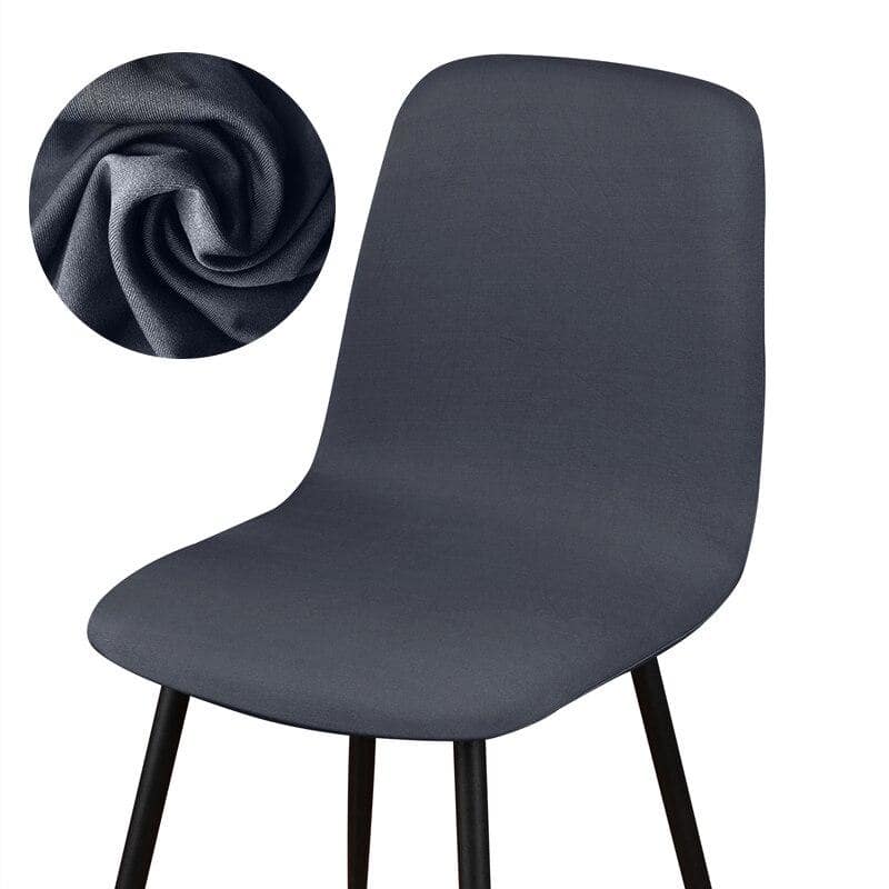 HOUSSE DE CHAISE SCANDINAVE  ANTHRACITE - Housse de Chaise Scandinave - HousseLand