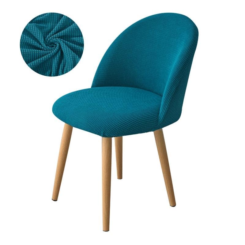 Housses de Chaises Scandinaves  BLEU CANARD - Housses de Chaises Scandinaves