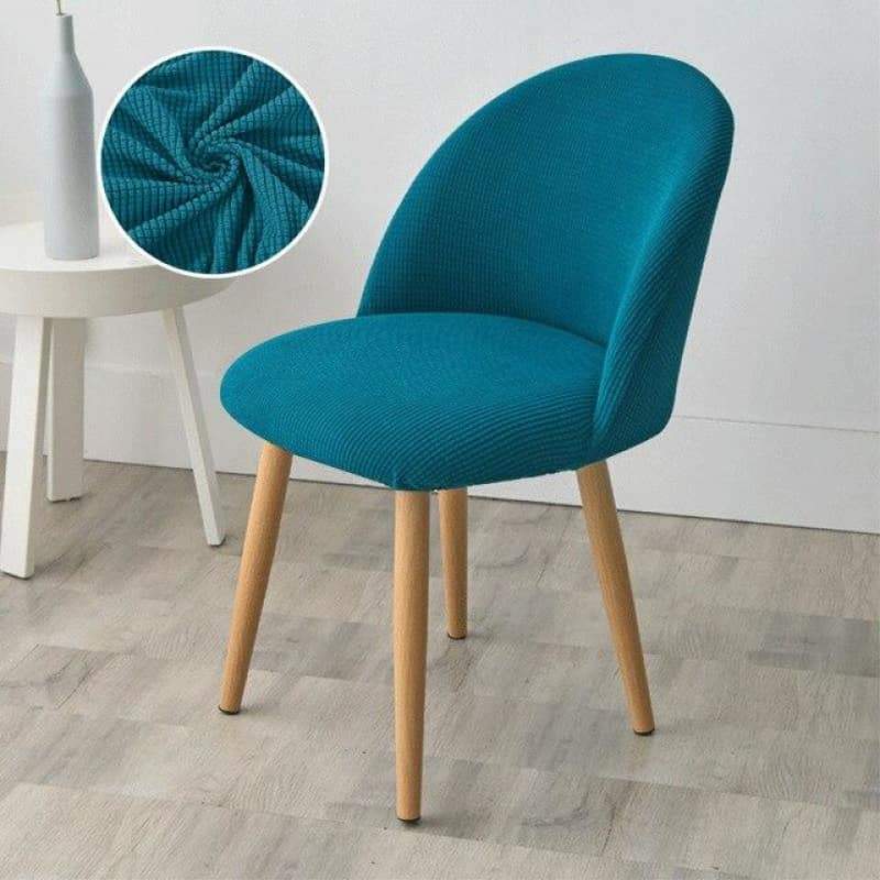 HOUSSE DE CHAISE SCANDINAVE  BLEU CANARD - Housse de Chaise Scandinave - HousseLand