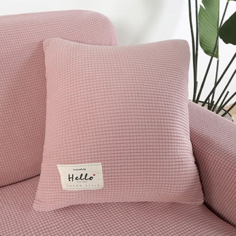 Housse de Coussin - Fleur Rose